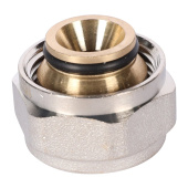 Фитинг компрессионный Rommer для труб PEX-AL-PEXc 16x2,6x3/4