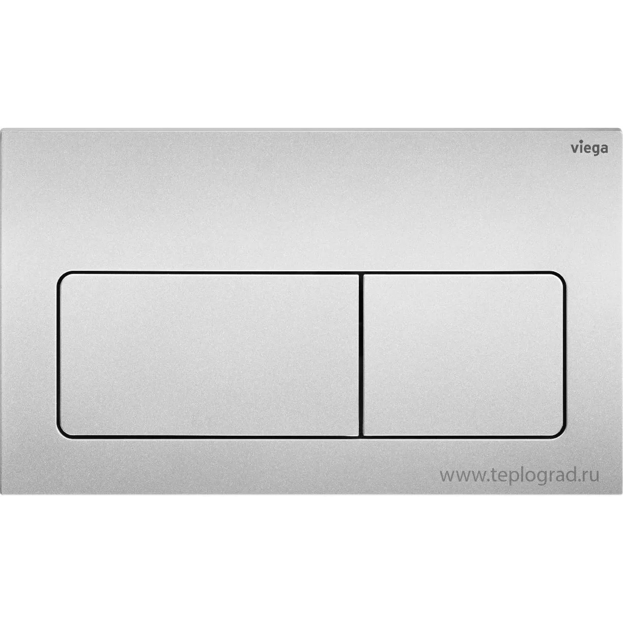 Кнопка смыва Viega Prevista Visign for Life 6 8601.2 для смывных бачков, пластик, матовый хром