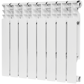 Биметаллический радиатор Rommer Plus Bm 500 8 секций