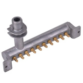 Коллектор с форсунками на сжиженный газ Kiturami Twin Alpha -30, World Alpha.3 30, WA S.3 30, WA C 30