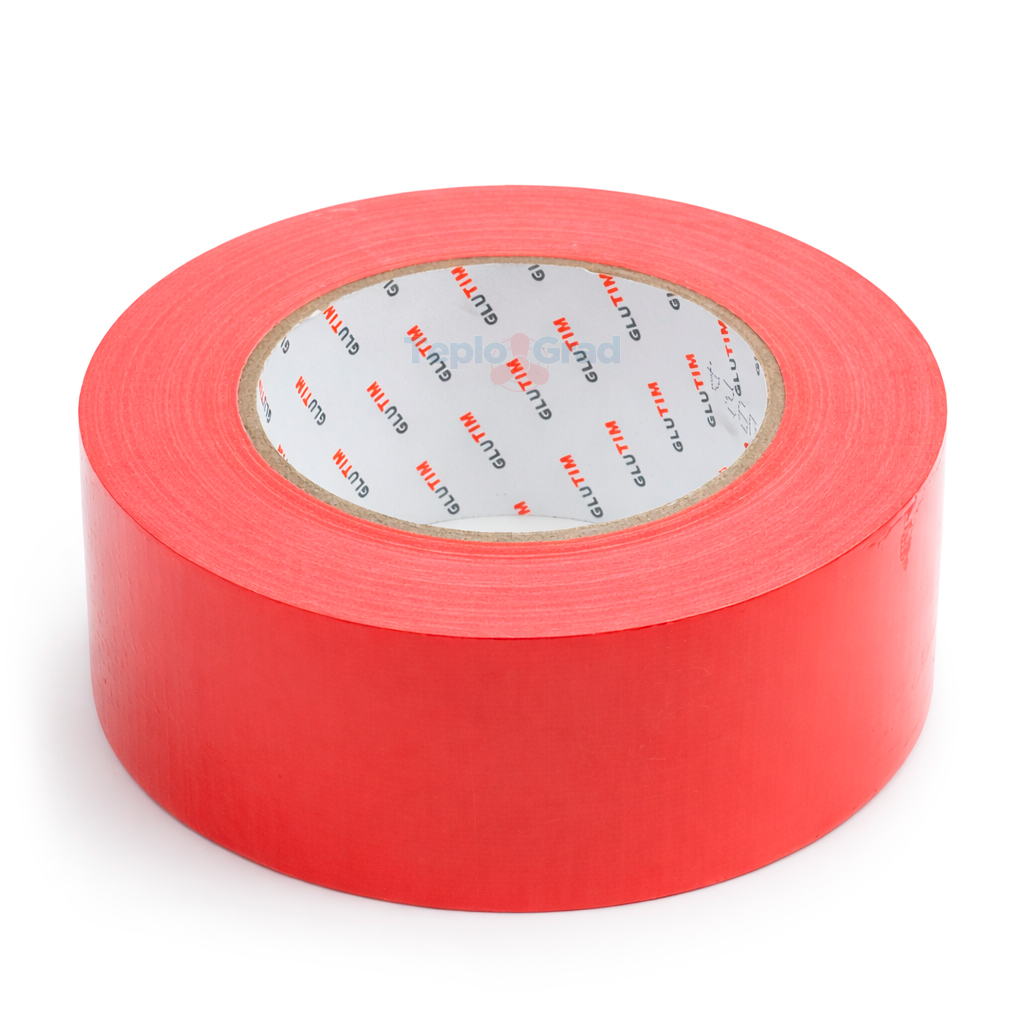 Лента армированная самоклеящаяся 48мм x 50м, красная