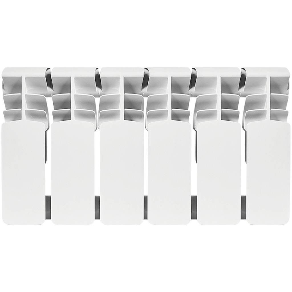 Биметаллический радиатор Rommer Plus Bm 200 6 секций