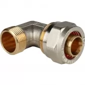 Угольник с наружной резьбой винтовой Stout 3/4x26