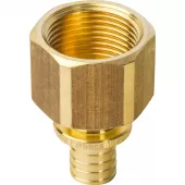 Переходник Stout ВР 16x3/4 для труб из сшитого полиэтилена