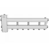 Балансировочный коллектор Gidruss BMSS-150-4D (до 150 кВт, подкл. котла G 1 1/2, 3 контура G 1, нерж. сталь)