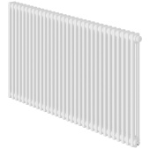 Стальной трубчатый радиатор Royal Thermo Insignia VC2050 32 секции, нижнее подключение (белый)