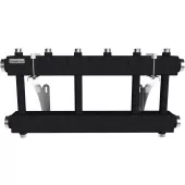 Распределительный коллектор Gidruss MK-250-3x25 (250 кВт, 2 магистр. подкл. G 2, 3 конт. G 1)