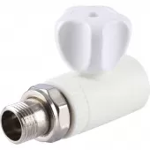 Прямой радиаторный кран Kalde 25x1/2