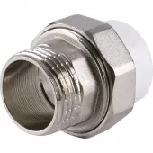 Муфта разъемная с наружной резьбой Kalde 25x1