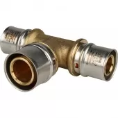 Тройник переходной прессовой Stout 26 x 32 x 26