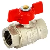 Кран шаровой Uni-fitt Etalon ВВ 1/2, ручка бабочка