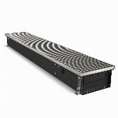 Конвектор внутрипольный Royal Thermo ATRIUM-110/200/1300-DG-U-NA с естественной конвекцией