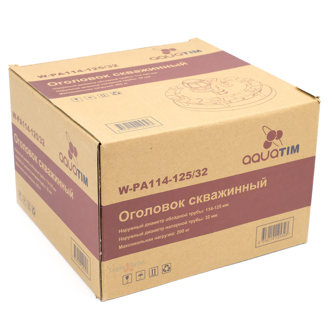 Оголовок скважинный TIM 114-125/32