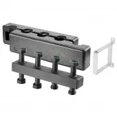 Распределительный коллектор Oventrop Regumat DN25 на 3 контура (компактный) Распределительный коллектор Oventrop Regumat DN25 на 3 контура (компактный)