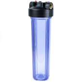 Магистральный фильтр Virmut МФБП-20ББ с возможностью установки манометра 