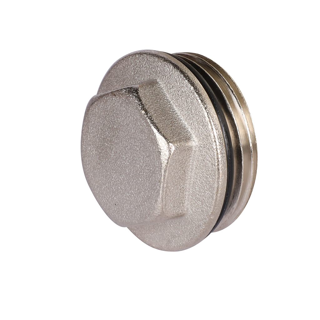 Заглушка концевая для коллектора Rommer НР 1 с уплотнительным кольцом