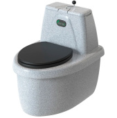 Торфяной туалет Rostok Comfort белый (биотуалет)