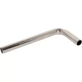 Отвод безраструбный 90° 15х100х600 Rommer из нержавеющей стали прессовой