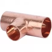 Тройник 22x18x22 ВП Sanha 5130, для медных труб под пайку 15130221822