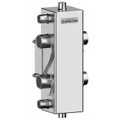 Гидрострелка Gidruss GRSS-100-32 (до 100 кВт, G 1 1/4, нерж. сталь) Гидрострелка Gidruss GRSS-100-32 (до 100 кВт, G 1 1/4, нерж. сталь)