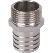 Штуцер 1x30 НР никелированный Stout