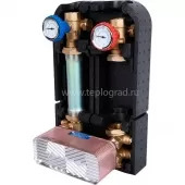 Насосная группа Stout с теплообменником 34 пластин без насоса