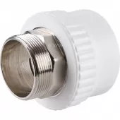 Муфта с наружной резьбой Kalde 63x2 под шестигранник