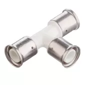 Пресс тройник Henco 26x26x26 белый Пресс тройник Henco 26x26x26 белый