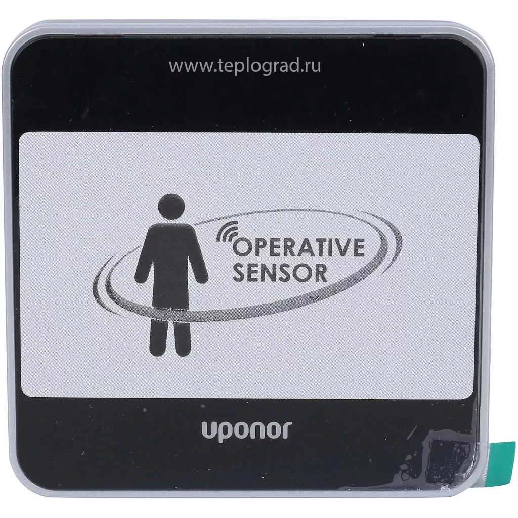 Цифровой комнатный термостат Uponor Smatrix Base +RH Style T-149 Bus, черный Цифровой комнатный термостат Uponor Smatrix Base +RH Style T-149 Bus, черный