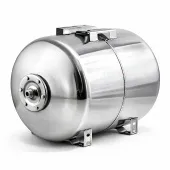 Гидроаккумулятор Unipump 100 л. горизонтальный из нержавеющей стали