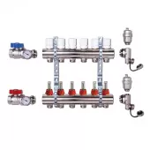 Коллектор с расходомерами Luxor CD 473M/5 на 5 выходов