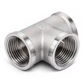 Тройник 1 1/4 ВВ никелированный Zeissler