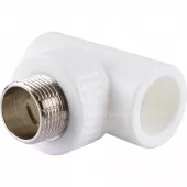 Тройник с наружной резьбой Kalde 25x1/2