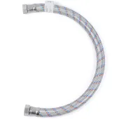 Гибкая подводка ГИГАНТ TIM 80 см, 1 гайка - гайка