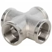 Крестовина 1/2 ВР никелированная Valfex