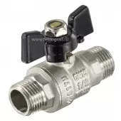 Кран шаровой TIM НН 3/4, ручка бабочка