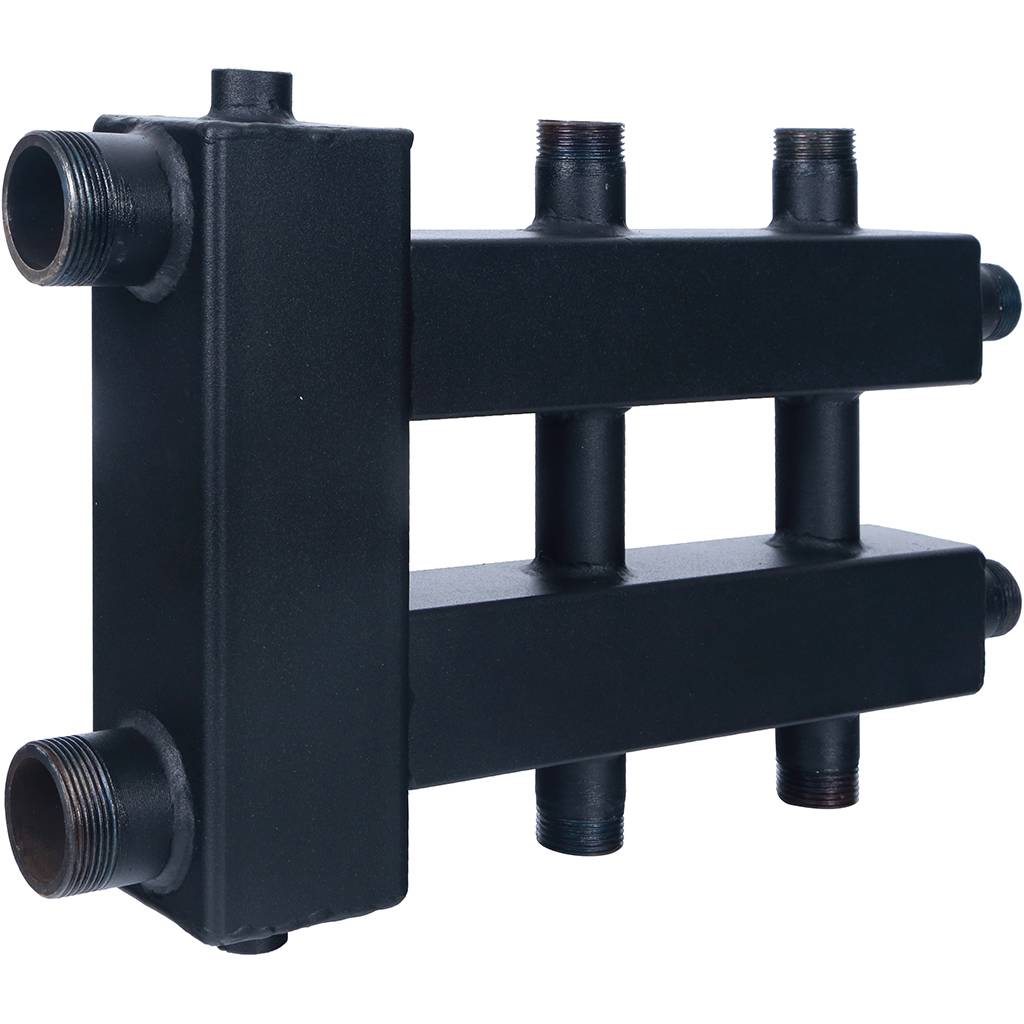 Балансировочный коллектор Rommer на 1+1+1 контура до 85 кВт