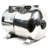 Гидроаккумулятор Unipump 24 л. горизонтальный из нержавеющей стали Гидроаккумулятор Unipump 24 л. горизонтальный из нержавеющей стали