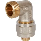 Угольник с наружной резьбой винтовой Stout 1/2x16