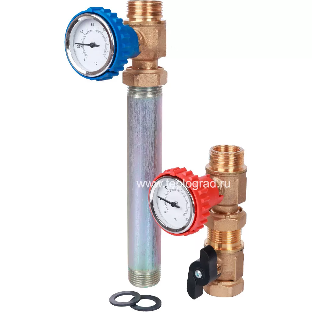 Насосная группа Stout с прямым контуром 3/4 без насоса