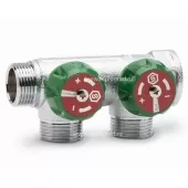 Коллектор регулирующий Stout 1, 2 отвода 3/4 Коллектор регулирующий Stout 1, 2 отвода 3/4