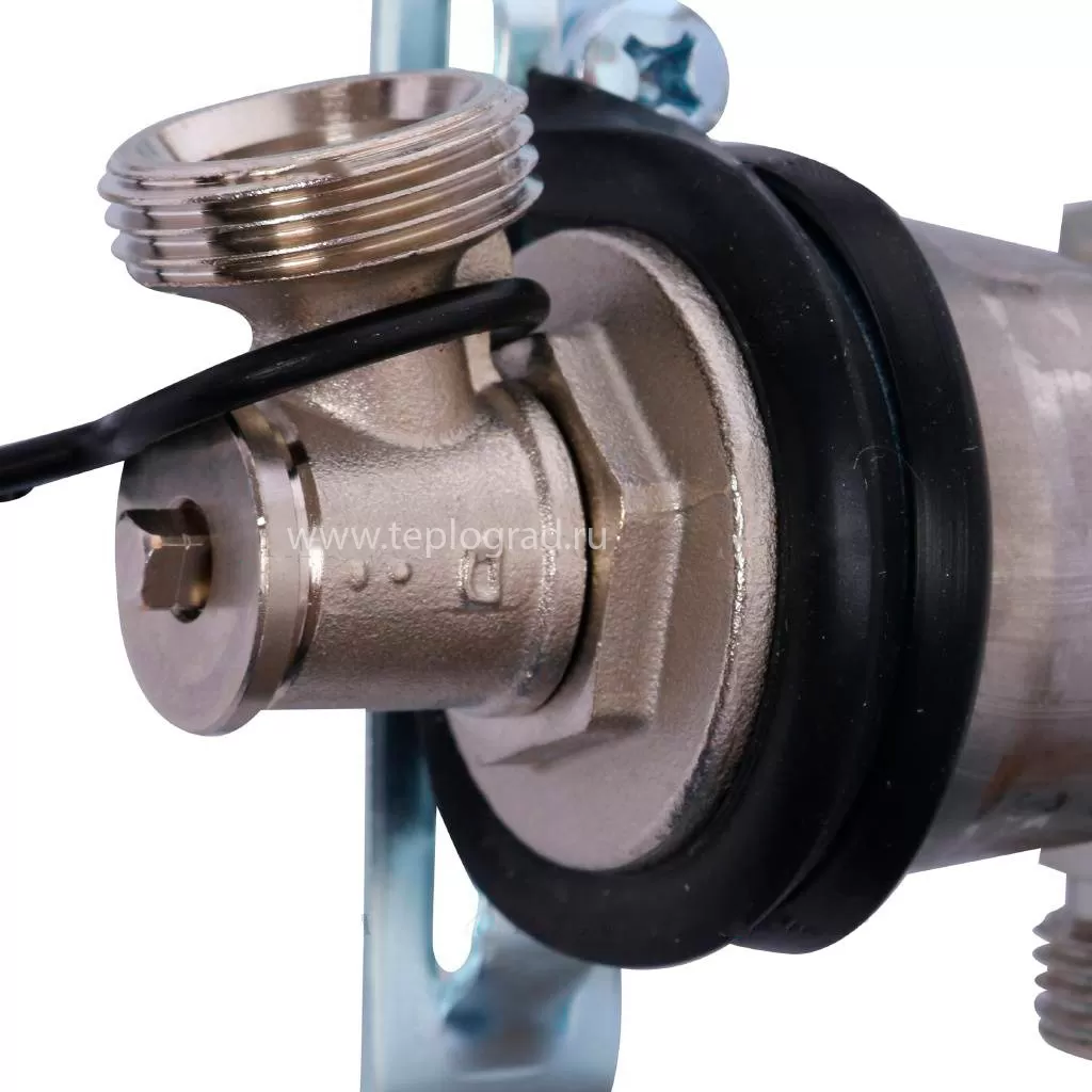 Коллектор Uponor Smart S на 12 выходов с клапанами Коллектор Uponor Smart S на 12 выходов с клапанами