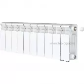 Биметаллический радиатор Rifar Base Ventil 200 10 секций с нижним подключением