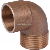 Угловой переход 28x1 ВП-НР Sanha 4092g, бронза 14092281
