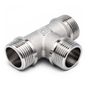 Тройник 3/4 НН никелированный Zeissler