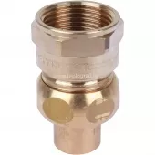 Сгон 15x3/4 ВП-ВР Sanha 4340g самоуплотняющийся, бронза 143401534