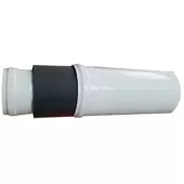 Удлинительная утепленная труба Rommer 80/100 1500 мм Удлинительная утепленная труба Rommer 80/100 1500 мм