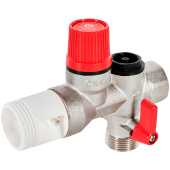 Группа безопасности бойлера Rommer 6 бар 1/2