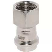 Переходник ВР 18х1/2 Rommer из нержавеющей стали прессовой