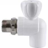 Угловой радиаторный кран Kalde 25х3/4